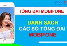 Các số hotline của tổng đài MobiFone
