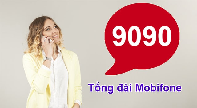 Hotline 9090 hỗ trợ giải đáp mọi thắc mắc của khách hàng dùng mạng Mobifone